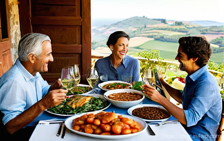 글로벌 헬스 트렌드와 지역특산 음식 - **Prompt:** A beautifully composed still life photograph on a rustic wooden table, showcasing an inv...