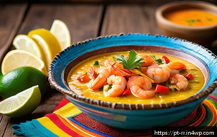 지역특산 음식 관련 유투버와 인플루언서 - A vibrant, high-resolution image of a traditional Brazilian acarajé dish served on a rustic wooden t...